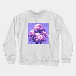 Spring Time Cherry Blossoms Crewneck Sweatshirt